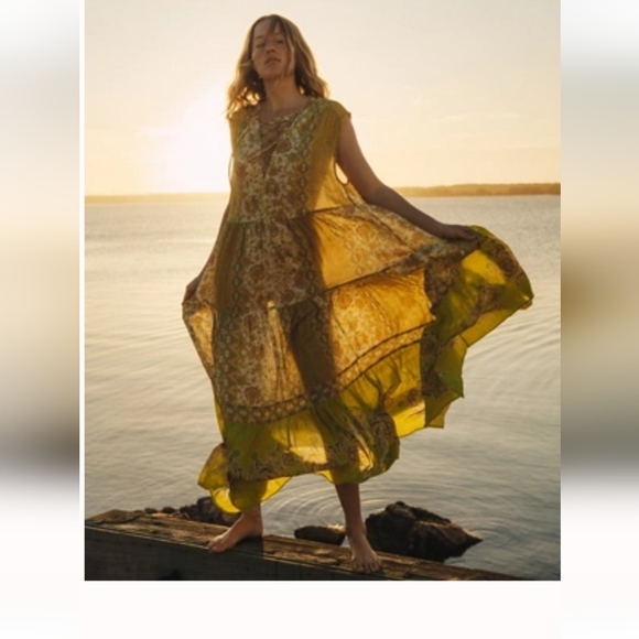 Free People Dresses & Skirts - Free People Hanalei Bay Dress. Coconut Milk Combo, Size L New with Tags.